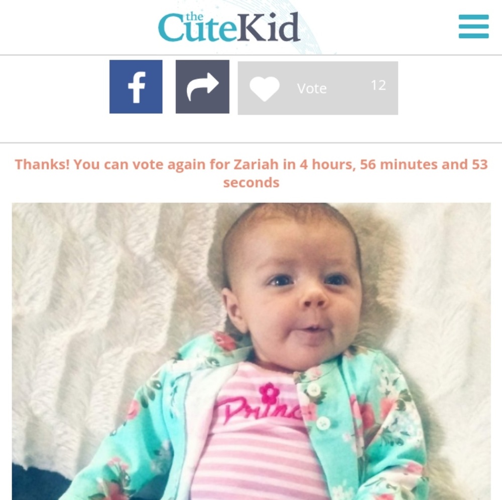 Worlds Cutest Baby Contest!! VOTE PLEASE!!
